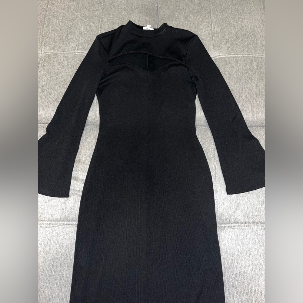 The Drop Ribbed Body-con Dress